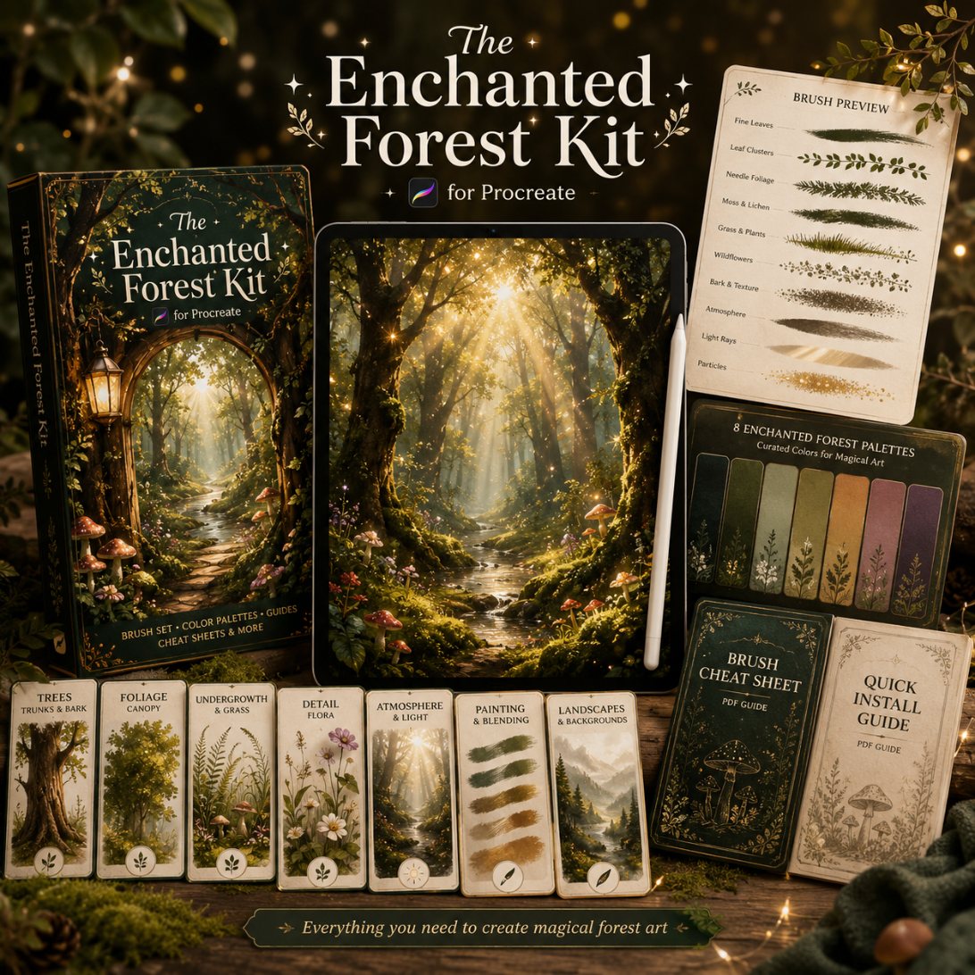 The Enchanted Forest Kit bundle contents