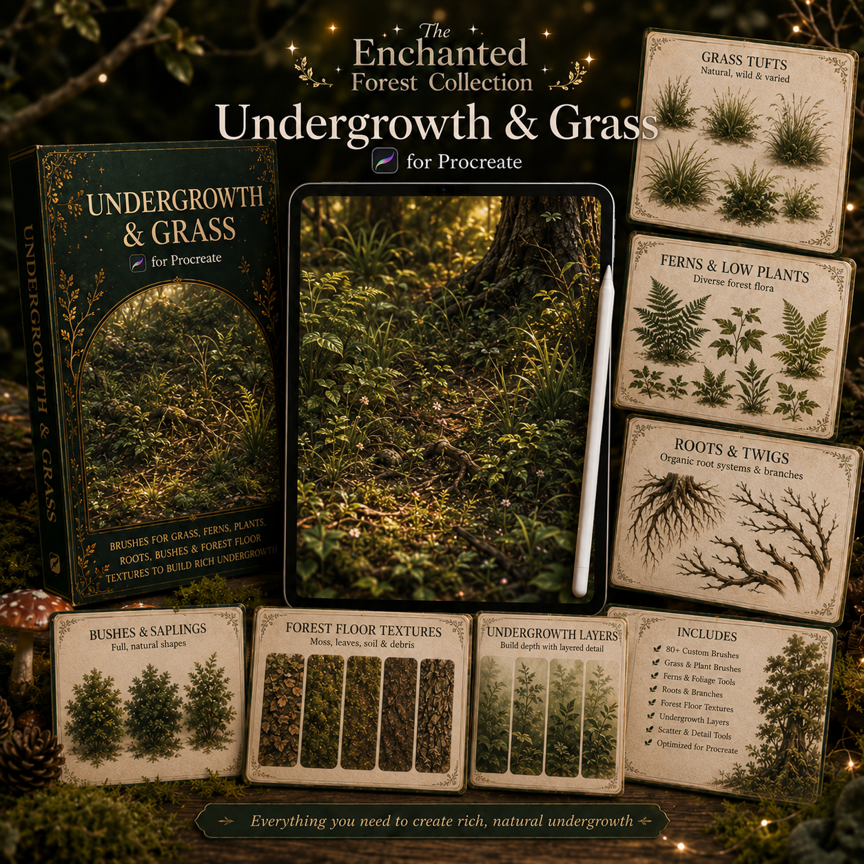 Undergrowth & Grass
